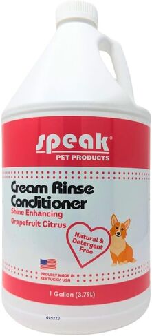 Dog Natural Cream Rinse Conditioner, Tea Tree, 1 Gallon in Saudi Arabia