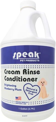 Dog Natural Cream Rinse Conditioner, Tea Tree, 1 Gallon in Saudi Arabia
