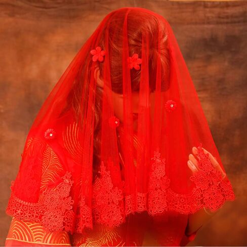 Wedding Bride Veil Beautiful Long Veil with lace at Edge Waist Length in Saudi Arabia