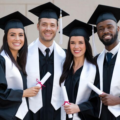 شالات التخرج للجنسين البالغين سرق التخرج فئة 2025 شالات للتخرج أوشحة هدايا التخرج in Kuwait