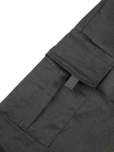 Men's Black Relaxed-Fit Work Shorts - Premium Everyday Utility Wear, Breathable Durable Cotton Casual Outdoor in Saudi Arabia