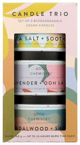 Good Chemistry Trio Kit Tin Candle, 16.8 Oz in Saudi Arabia