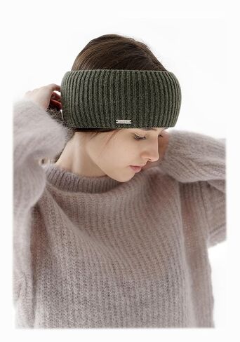 Frost Hats Super warm 50% cashmere 50% merino wool headband (Navy) in Saudi Arabia