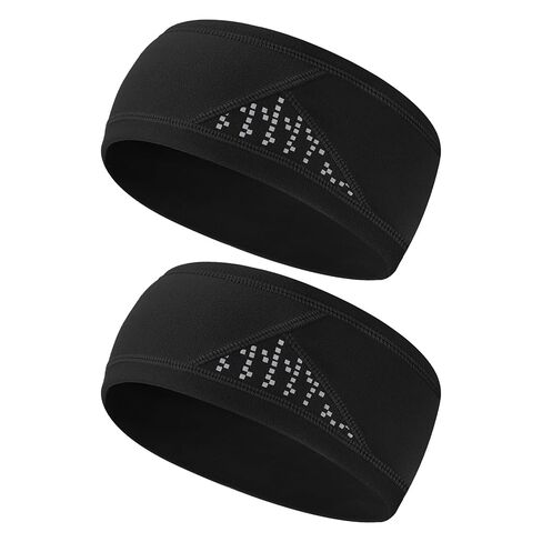 Winter Headband for Men Women Fleece Ear Warmers for Cold Weather Reflective Ear Muffs for Running, Cycling, Skiing in Saudi Arabia