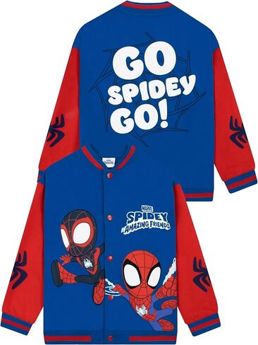 سترة Marvel Spidey And His Amazing Friends للأولاد، وسترة سبايدرمان للأولاد، وسترات بومبر للأبطال الخارقين للأطفال in Saudi Arabia