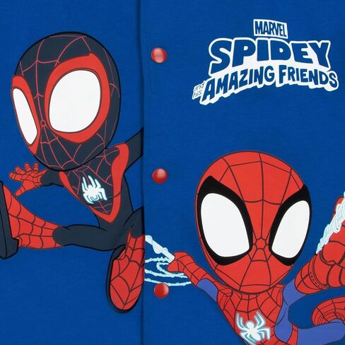 سترة Marvel Spidey And His Amazing Friends للأولاد، وسترة سبايدرمان للأولاد، وسترات بومبر للأبطال الخارقين للأطفال in Saudi Arabia