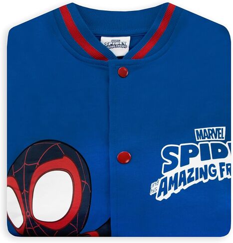 سترة Marvel Spidey And His Amazing Friends للأولاد، وسترة سبايدرمان للأولاد، وسترات بومبر للأبطال الخارقين للأطفال in Saudi Arabia