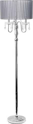 تصاميم أنيقة LF1002-BLK العصرية الرومانسية شفافة الظل شنق in Kuwait