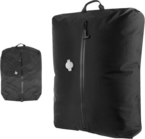 أكياس مكنسة كهربائية احترافية سعة 33 لتر من Dobaly للسفر مع مضخة لاسلكية، أكياس ضغط مكنسة كهربائية قابلة لإعادة الاستخدام مقاومة للماء IP67 لحقائب السفر وحقائب الظهر لتوفير المساحة للقماش (قطعتان + مضخة) in Kuwait