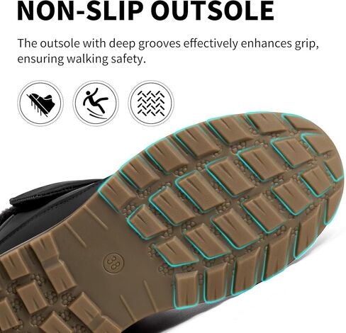 Women Snow Boots Winter: Waterproof Warm Fur Lined Comfortable Booties for Outdoor Walking in Saudi Arabia