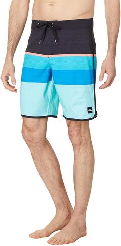 O'NEILL Mens Hyperfreak Heat Stripe Line 19 Swim, Black, 33 in Saudi Arabia
