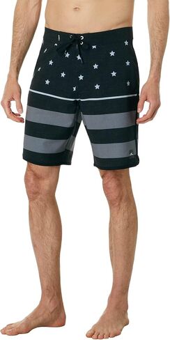 O'NEILL Mens Hyperfreak Heat Stripe Line 19 Swim, Black, 33 in Saudi Arabia