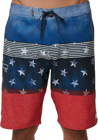 O'NEILL Mens Hyperfreak Heat Stripe Line 19 Swim, Black, 33 in Saudi Arabia