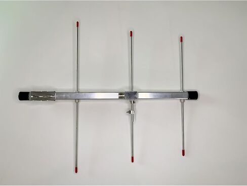 YAGI Antenna Dual-Band 9.5/11dBi 50W 2m/70cm UHF/VHF 144/430 8 Elements Outdoor GRMS Yagi Antenna with U-Bolt for Ham Radio Repeater System 433mhz Radio Systems in Kuwait