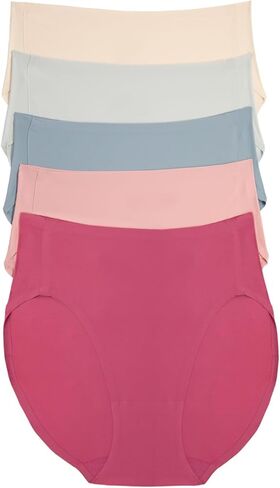 مجموعة من 5 قطع من Felina Fit Flex Stretch Hi-Cut in Kuwait