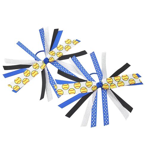 Elastic Sport Headband With Soccer Volleyball Print Unique Handmade Hair Tie Girls' Football Hair Accessory Youth Sport Enthu in Saudi Arabia