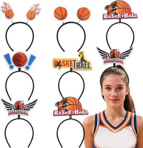 Comfortable Basketball Hairband For Boys Girls Fabric Sport Theme Head Accessory Cheerleader Headwear in Saudi Arabia