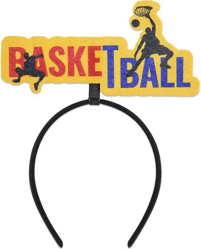 Comfortable Basketball Hairband For Boys Girls Fabric Sport Theme Head Accessory Cheerleader Headwear in Saudi Arabia