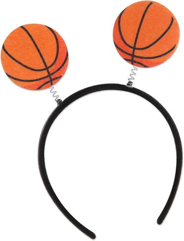 Comfortable Basketball Hairband For Boys Girls Fabric Sport Theme Head Accessory Cheerleader Headwear in Saudi Arabia