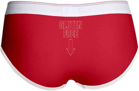 CafePress Naughty Gluten Free Women's Boy Brief Women's Boy Brief, Boyshort Panty Underwear with Novelty Design in Saudi Arabia