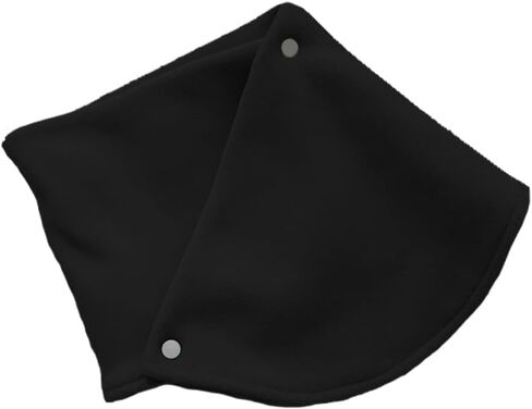 Double Button Neck Gaiter, Fleece Neck Warmer for Women & Men, Windproof Thermal Scarf for Outdoor Sports (3 Colors) in Saudi Arabia