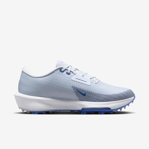حذاء الجولف Nike Infinity Tour 2 (FD0217-001، رمادي لكرة القدم/جيم رويال/أزرق فوتو) مقاس 12 in Kuwait