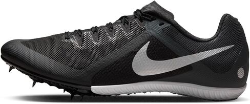 Nike Rival Multi Track & Field Multi-Event Spikes Cleats Shoes Black/Light Smoke Grey/Dark Smoke Grey/Metallic Silver DC8749-001 Size Mens 5 in Saudi Arabia