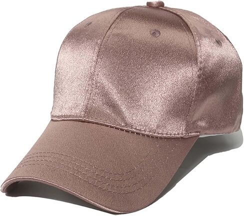 Silk Satin Baseball Cap Unisex Plain Satin Baseball Hat Fall Baseball Caps in Saudi Arabia