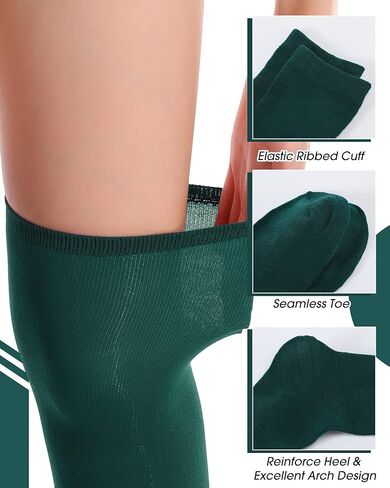 Ramede Women Thigh High Socks Over the Knee High Sock Extra Long Striped Leg Warmers Halloween Costume in Saudi Arabia