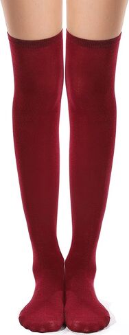 Ramede Women Thigh High Socks Over the Knee High Sock Extra Long Striped Leg Warmers Halloween Costume in Saudi Arabia