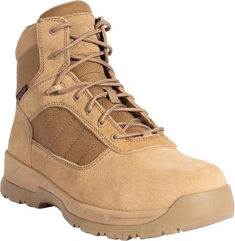 Rothco Guardian AR 670-1 Coyote Brown Tactical Boots – 6 Inch – Waterproof Lightweight Duty Footwear in Saudi Arabia