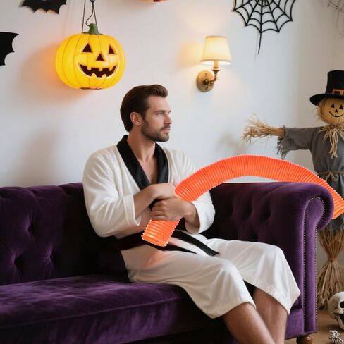 Christmas Movie Classic Character Accessory Orange Hose Prop for Men Funny Party Halloween DIY Costumes Cosplay Ideas in Saudi Arabia