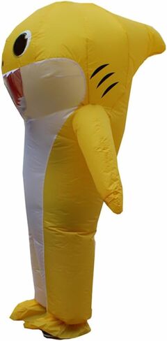 inflatable costume adult Blow Up Shark Costume For Halloween Birthday Gift Role Playing Game Party Costumes in Saudi Arabia