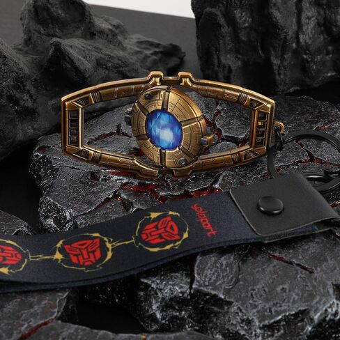 YOLOPARK Transformers Leadership Module Metal Keychain - 3x1.65 Inch Design Authentic Collectible for Fans in Saudi Arabia