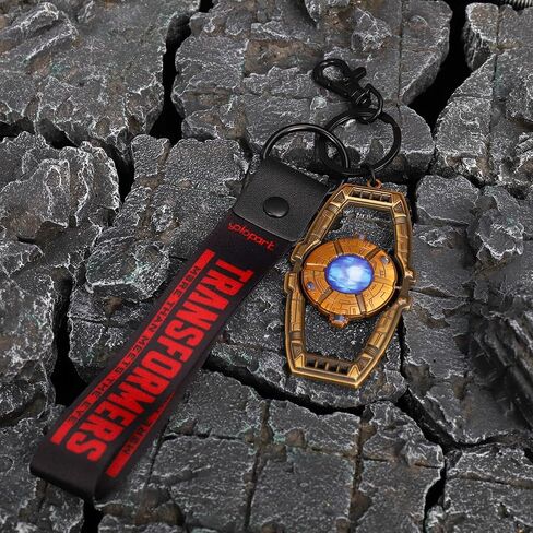 YOLOPARK Transformers Leadership Module Metal Keychain - 3x1.65 Inch Design Authentic Collectible for Fans in Saudi Arabia