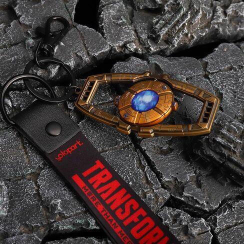 YOLOPARK Transformers Leadership Module Metal Keychain - 3x1.65 Inch Design Authentic Collectible for Fans in Saudi Arabia