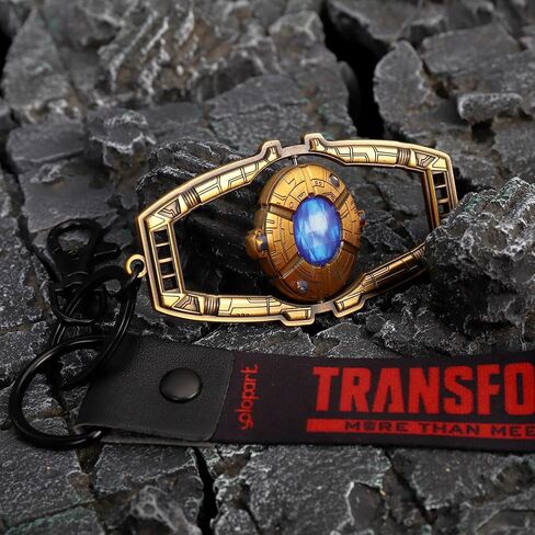 YOLOPARK Transformers Leadership Module Metal Keychain - 3x1.65 Inch Design Authentic Collectible for Fans in Saudi Arabia