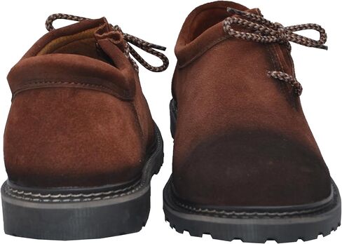 Lederhosen Men Shoes Authentic German Bavarian Trachten Oktoberfest Outfits Haferl Boots Real Leather Shoe Reddish Brown in Kuwait