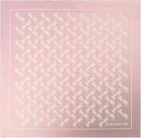 COACH womens Horse and Carriage Ombre Printed Silk Square in Saudi Arabia