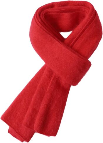 وشاح EURKEA للسيدات 100% من الكشمير المصقول النقي، لفافة شتوية ناعمة ودافئة وخفيفة الوزن، ألوان متعددة in Kuwait