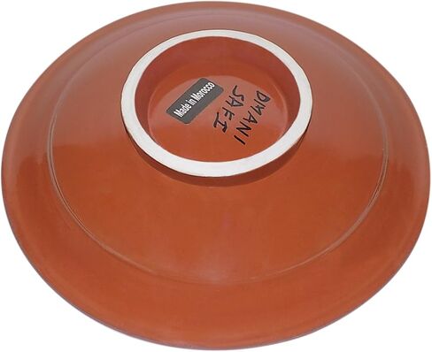 Ceramic Plates Moroccan Handmade Appetizer Tapas Serving Decorative 8 inches Round in Saudi Arabia