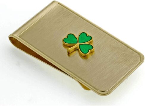 Executive Gift Shoppe | Shamrock Money Clip in Saudi Arabia