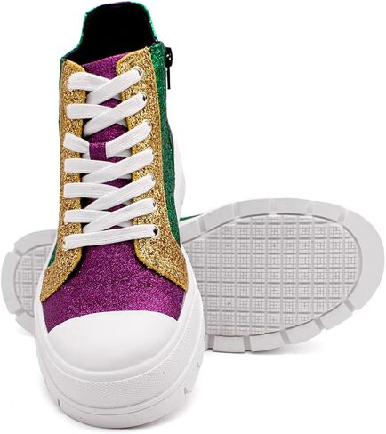Laforst Women's Mardi Gras Glitter Nonslip Sneaker ShinyComfort Shoes in Saudi Arabia