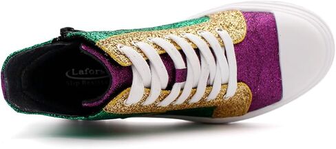 Laforst Women's Mardi Gras Glitter Nonslip Sneaker ShinyComfort Shoes in Saudi Arabia