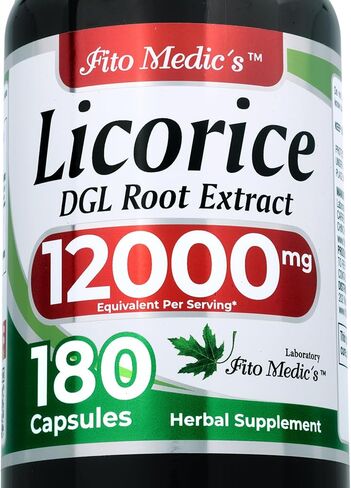 FITO MEDIC'S Lab | Licorice Root |180 Capsules |Licorice Root Extract | Ultra high Absorption. in Saudi Arabia
