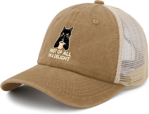 First of All I’m A Delight Hats Outdoor Cap for Daughter in Saudi Arabia