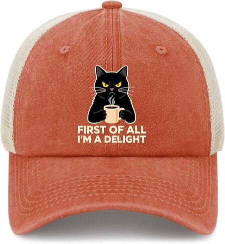 First of All I’m A Delight Hats Outdoor Cap for Daughter in Saudi Arabia