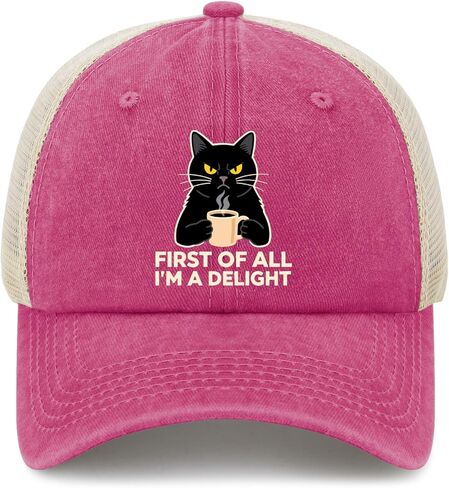 First of All I’m A Delight Hats Outdoor Cap for Daughter in Saudi Arabia