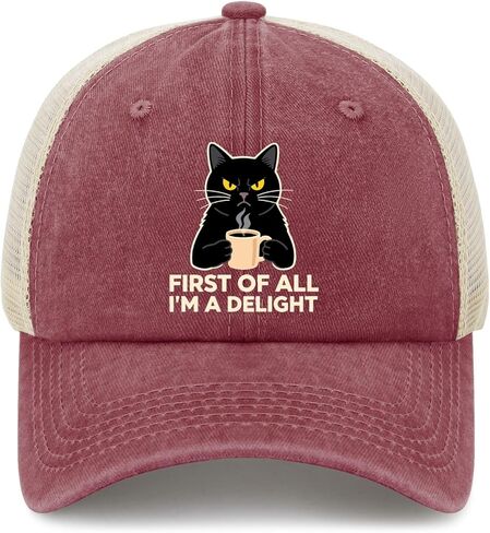 First of All I’m A Delight Hats Outdoor Cap for Daughter in Saudi Arabia