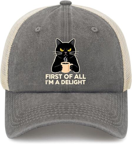 First of All I’m A Delight Hats Outdoor Cap for Daughter in Saudi Arabia
